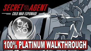 Secret Agent Cold War Espionage 100% Platinum Walkthrough - Trophy & Achievement Guide