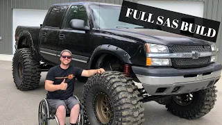 Chevy Silverado Solid Axle Swap - Complete Build #chevy #silverado #sas #cateye