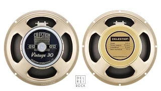 Celestion Creamback 75 vs Vintage 30