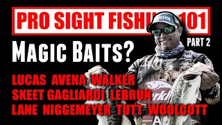 MLF Pros Teach Sight Fishing 101 - Part 2: MAGIC BAITS