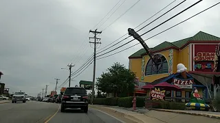 Driving Entire Length of Hwy 76 Strip in Branson Missouri - August, 2019