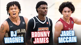 BEST OF PEACH JAM DAY 3 🚨🔥 Bronny James, DJ Wagner, Jared McCain & More Ball Out In Front of LeBron!