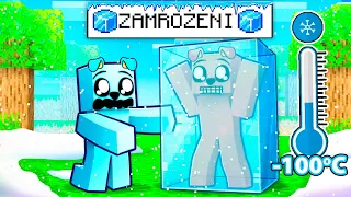 PIMPEK JEST ZAMROŻONY w Minecraft 🥶🥶🥶