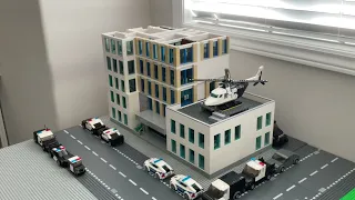Lego Police station MOC (unfinished project)