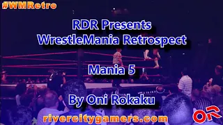 WrestleMania Retrospective: Wrestlemania 5