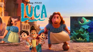 Mama busca  a Luca Pixar Delfin (2021)