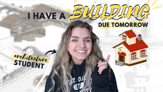 COLLEGE FINALS WEEK VLOG (2021) // Final Review Day Prep as an ARCHITECTURE STUDENT at UPenn!