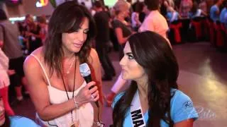 Miss USA 2013 Contestants Meet & Greet with Rain Cosmetics at the D Las Vegas
