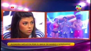 COMBATE Alondra Molesta por Baile de Mario y Stephanie 26/02/14