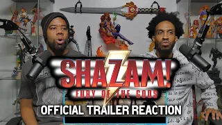 SHAZAM! FURY OF THE GODS Official Trailer Reaction