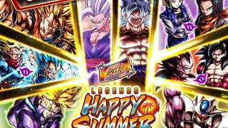 Legends Happy Summer Summon! Guaranteed Legends Limited 🔥🤙[Dragon Ball Legends]