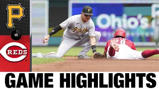 Pirates vs. Reds Game 1 Highlights (7/7/22) | MLB Highlights