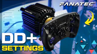 How to Get the Best Fanatec Settings: Clubsport DD+