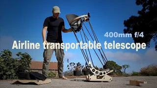 400mm f/4 Airline Transportable Dobsonian Telescope Assembly