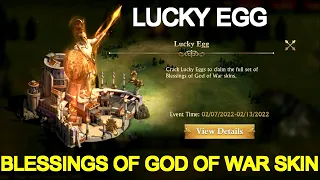 LUCKY EGG - BLESSINGS OF GOD OF WAR SKIN SET : GUNS OF GLORY 2/22