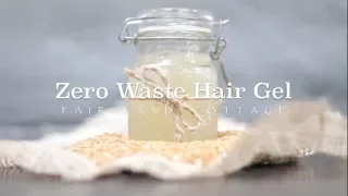 Zero Waste Linseed Hair Gel - Anti Frizz - Curly Hair - Natural