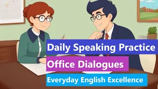 Daily Speaking Practice: Office Dialogues in Daily Stand-Up Meetings| Improve Workplace Conversation