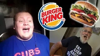 ANGRY GRANDPA TRIES THE ANGRIEST WHOPPER!! REACTION!!!