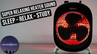 SUPER RELAXING FAN HEATER SOUND FOR DEEP SLEEP! 😴 | BLACK SCREEN 10 HOURS