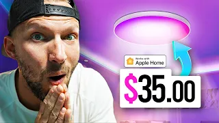 Apple Home on a Budget: I bought a $35 Smart Ceiling Light!