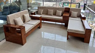 wooden sofa #sofa #newsofa