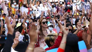 Erste Tote bei Protesten in Myanmar