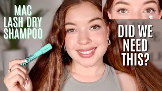 NEW MAC LASH DRY SHAMPOO | another gimmick?