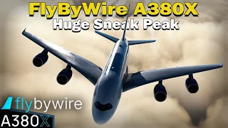 Huge #FlyByWire A380 News! | Lets Take A Closer Look!