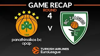 Highlights: Panathinaikos OPAP Athens - Zalgiris Kaunas