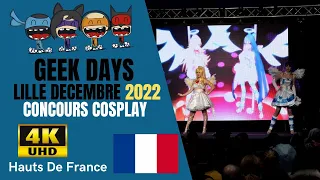 Geek Days Lille Décembre 2022 - concours Cosplay 🇫🇷