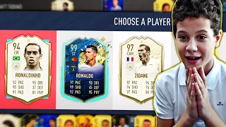 FRATELE MEU face PRIMUL LUI DRAFT pe FIFA 20 !