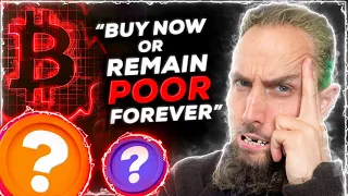 URGENT: BUY CRYPTO RIGHT NOW OR REMAIN POOR FOREVER! ONLY BUY THESE COINS ALTCOINS!!