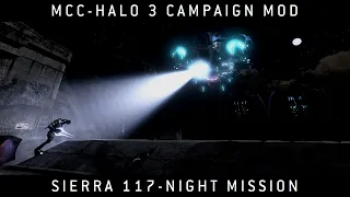 Halo MCC: Halo 3 Campaign Mod - Sierra 117 Night Mission