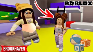 A FILHA QUE TINHA CIÚMES DA IRMÃ MAIS NOVA! (HISTÓRINHA NO BROOKHAVEN RP) ROBLOX