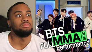 This is THE BEST BTS PERFORMANCE I've EVER SEEN! (BTS MMA 2019)