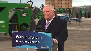 ‘We stand against the carbon tax’: Ontario Premier Doug Ford