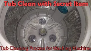 Washing Machine Tub Clean with low cost || Washing Machine Tub Cleaning step by step Process || Demo