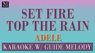 Set Fire To The Rain - Karaoke With Guide Melody (Adele)