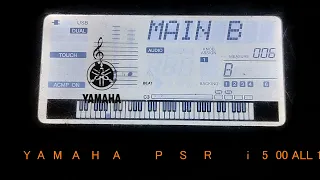 YAMAHA psr i500 | all 16 swing & jazz styles demo with intro and ending
