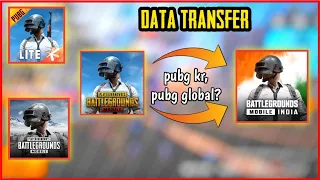 Battlegrounds Mobile India Data Transfer | Pubg Kr & Pubg Global Data Transfer to BGMI |Battleground