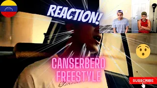 CANSERBERO FREESTYLE *REACCION*👑🤯//