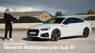 Audi A5 | Übersicht Modellgeneration 5F | Gebrauchtwagencheck | Voets Gruppe