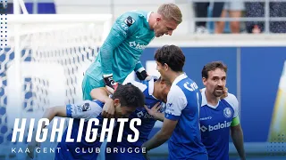 🎬 KAA Gent - Club Brugge: 2-1 (MD6 JPL)