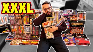 XXXL BOMBENROHR MISCHUNG | Der wohl größte Singleshot/Feuerwerk Test!