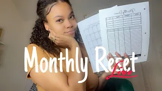 Going LIVE for the first time | Monthly Reset | Life Update | Chit Chat