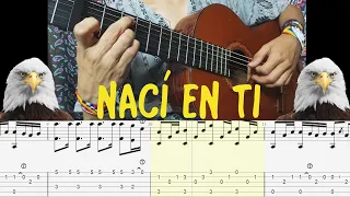 🐯 Intro Naci En Tí - Fherley Majín 🎸Tablatura y partitura para guitarra 🎸