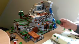 LET'S BUILD: LEGO MINECRAFT 21137 - The Mountain Cave | Part 23