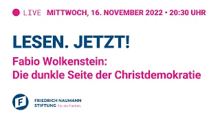 Lesen. Jetzt! - Fabio Wolkenstein: Die dunkle Seite der Christdemokratie