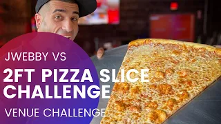 VENUE CHALLENGE - 2 FOOT PIZZA SLICE CHALLENGE - FAT BOYS PIZZA