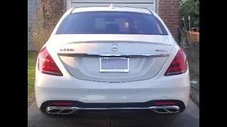 Installing a Rear Spoiler on a  Mercedes Benz S Series